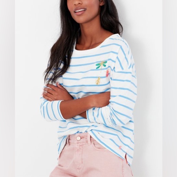 Joules Insect Striped Long Sleeve - Picture 7 of 7